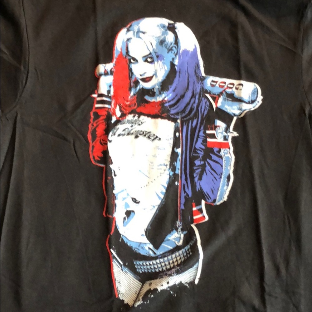 Men’s Harley Quinn T-Shirt // Suicide Squad - Picture 2 of 4
